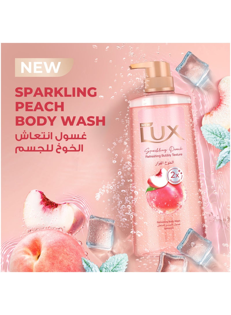 لوكس غسول الجسم المنعش برائحة الخوخ المتلألئ - Image 3